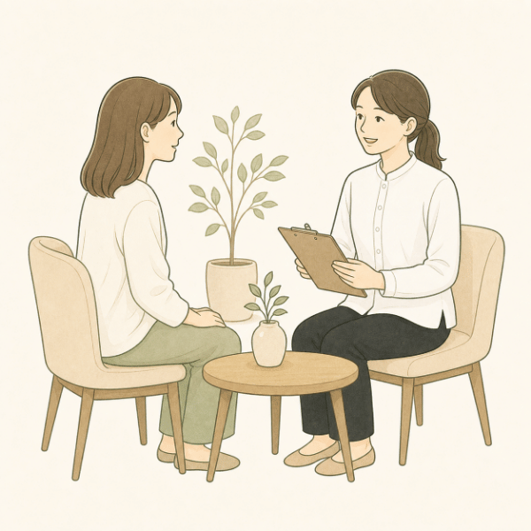 来店と事前相談